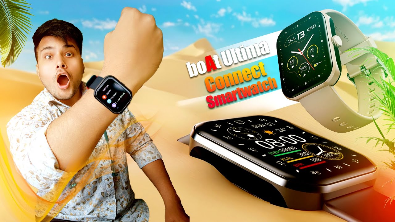 Boat Ultima Connect Smartwatch unboxing & review ⚡️ SHADAB View