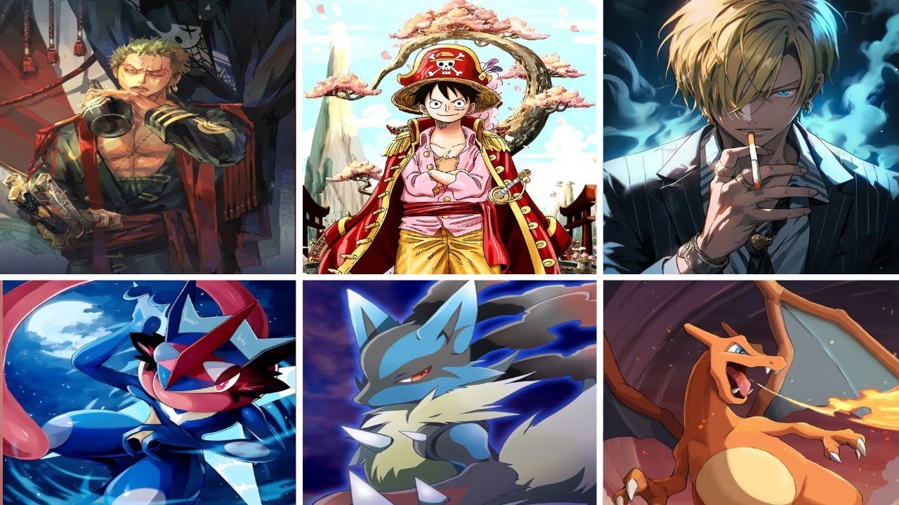 ONE PIECE | IF STRAWHATS WERE POKEMON! 