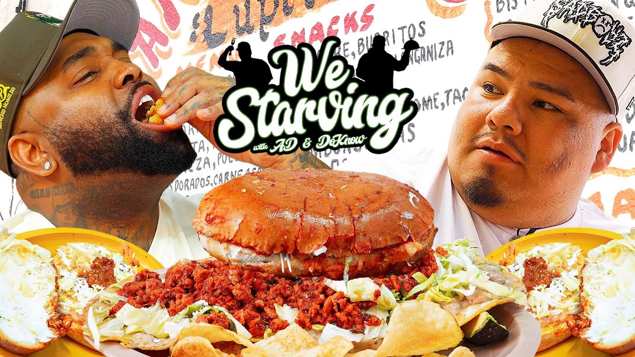 AD & DoKnow Try COW STOMACH, Pambazo, Pozole, & More In Mexico City! | We Starving