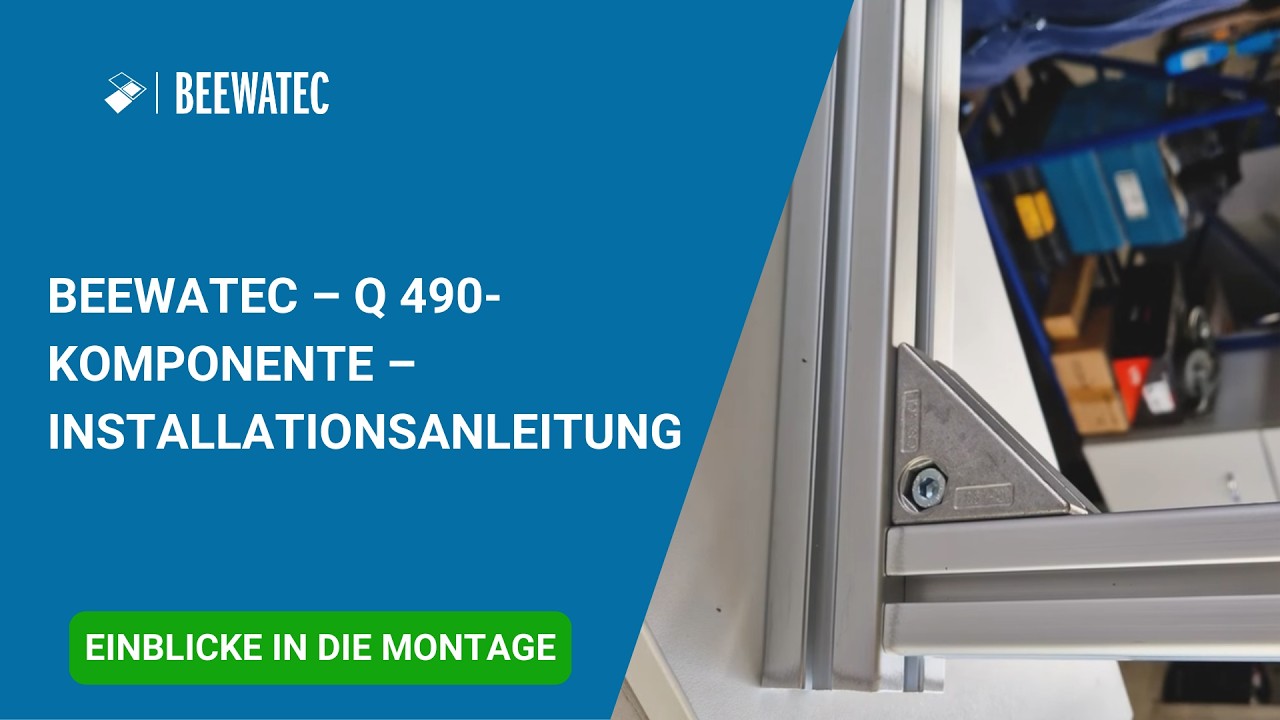 BEEWATEC – Q 490-Komponente – Installationsanleitung | Q 490 Component - How To Install