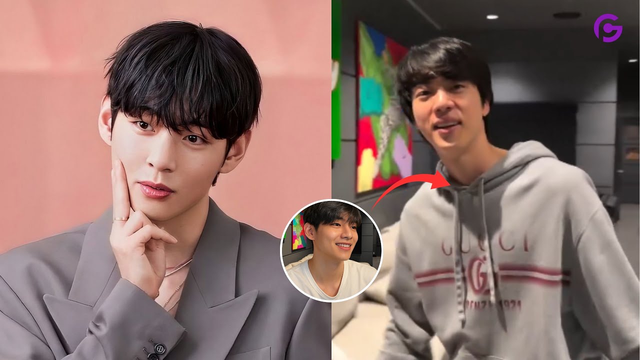 Тэхён выглядит застенчивым, когда поздравляет Джина с днём рождения — и, как оказалось, вот почему