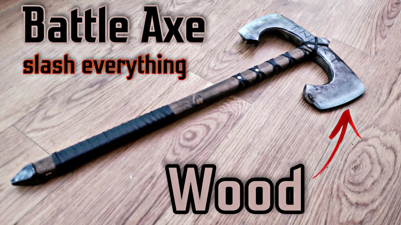 How to make Battle Axe | Slash everything | The KZ
