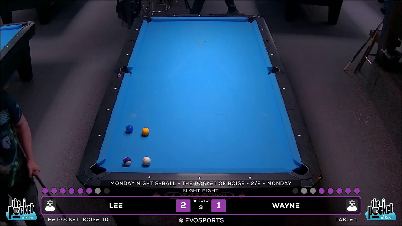 LEE vs WAYNE - THE POCKET - TABLE 1 | EvoSports