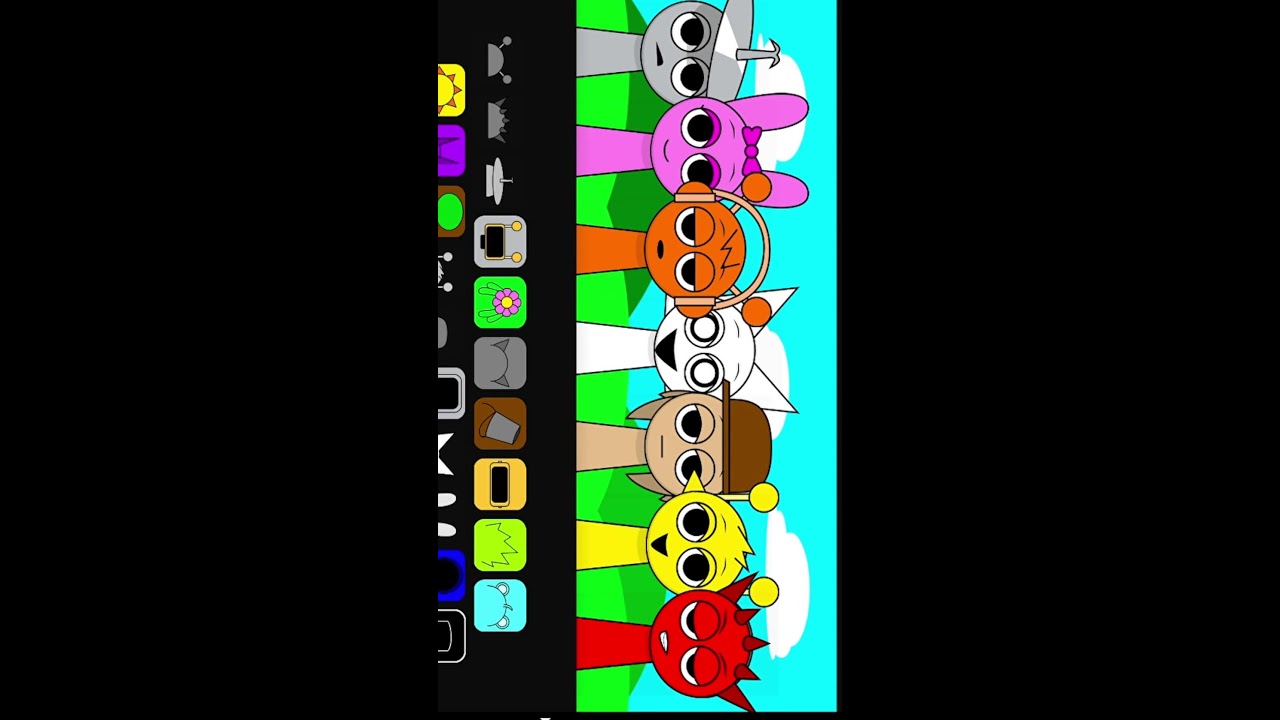 🎶Incredibox Sprunki Sinner edition but with love sus mod! Park 12