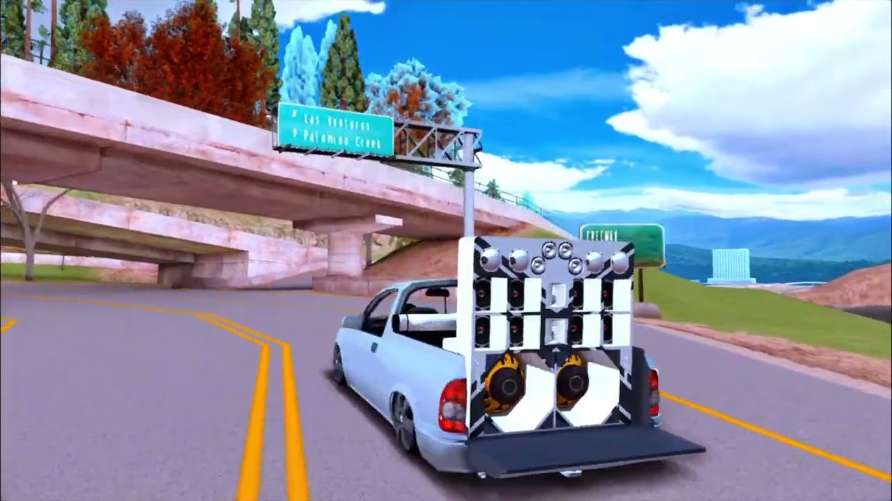 Natanzinho Lima - Voando Baixo Em meu Caminhao // Role Corsa Pickup Up // GTA SA PC