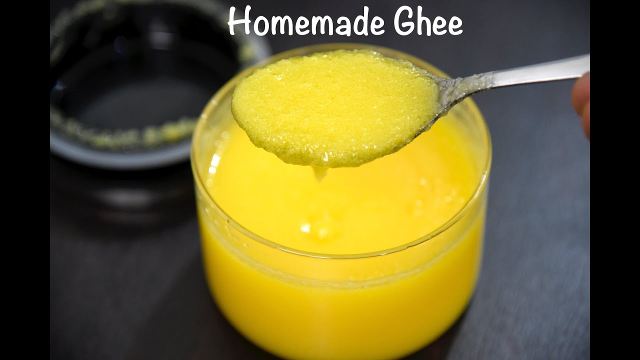 How to make Ghee at home | Homemade Butter and Ghee Recipe | how to make butter and ghee from cream