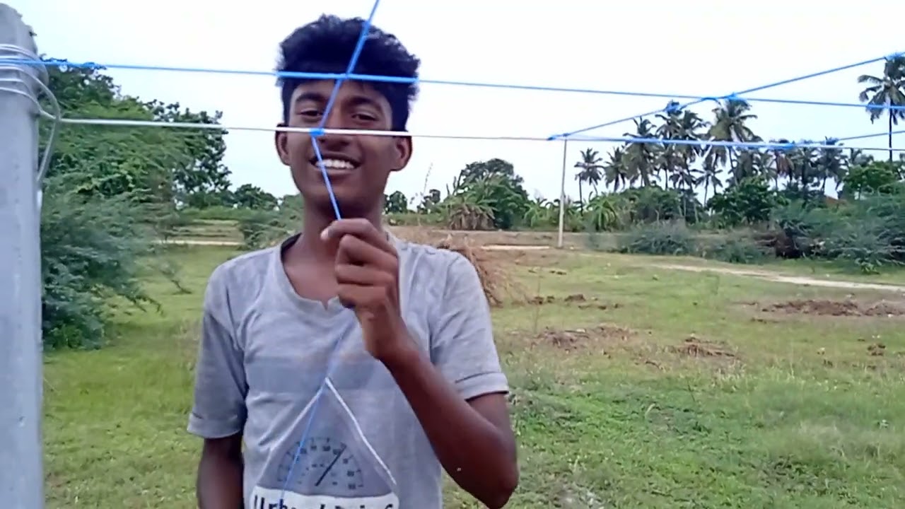 பந்தல் போடும் விதம்.