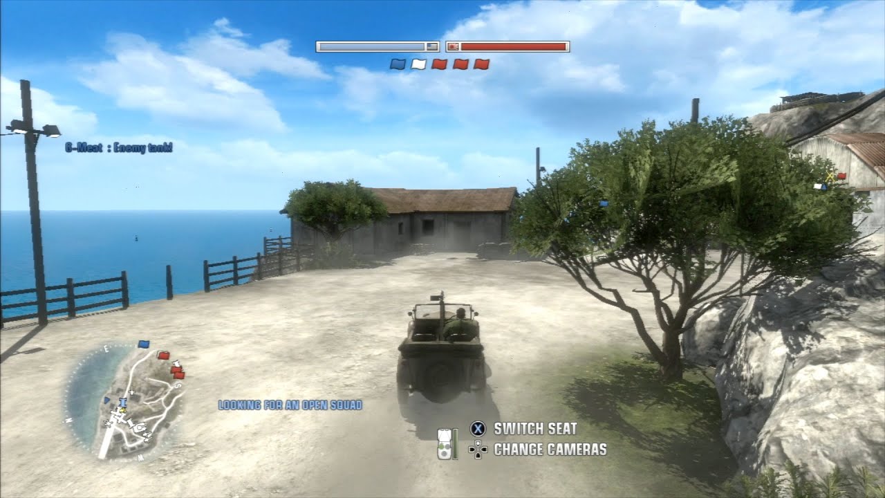 Battlefield 1943 (PS3) vehicles