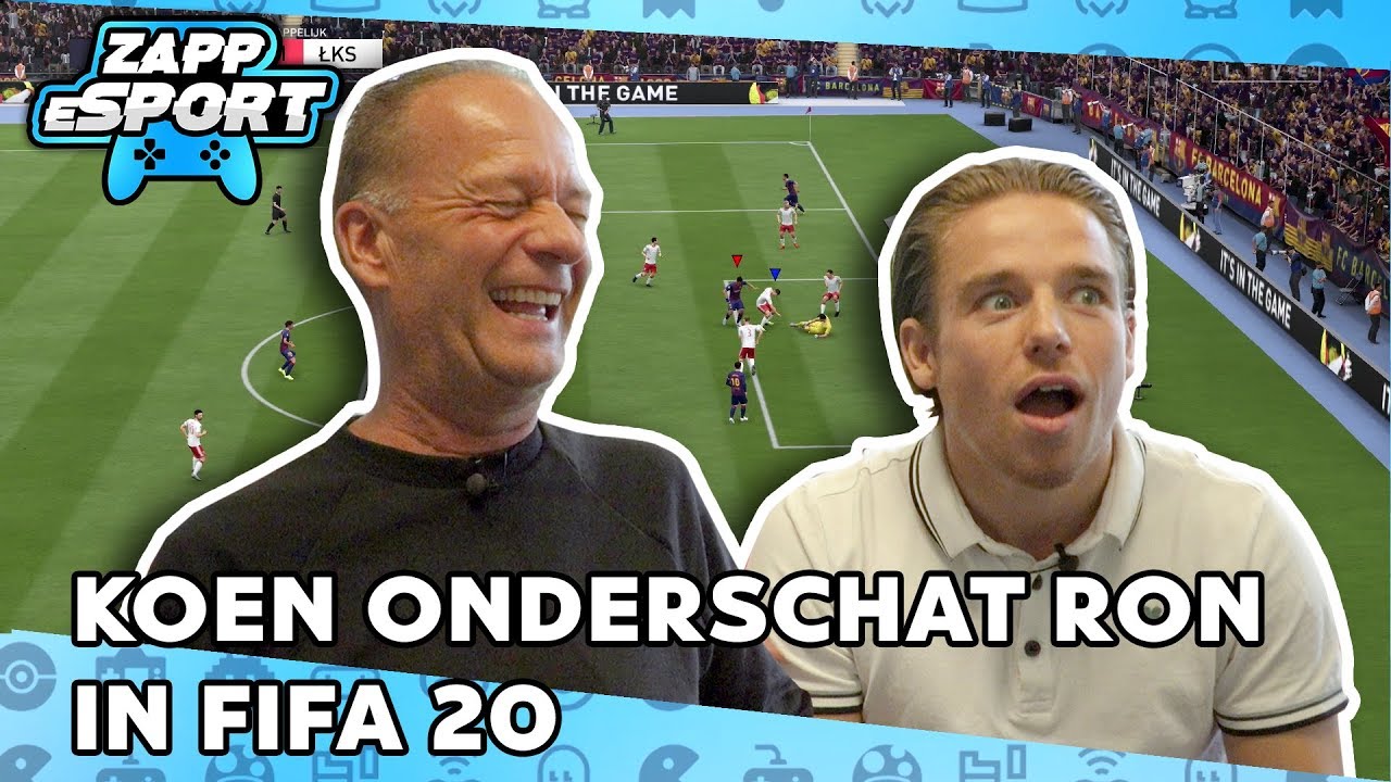 KOEN WEIJLAND vs RON BOSZHARD in ONMOGELIJKE FIFA MATCH | FIFA 20 CHALLENGE | ZAPPESPORT