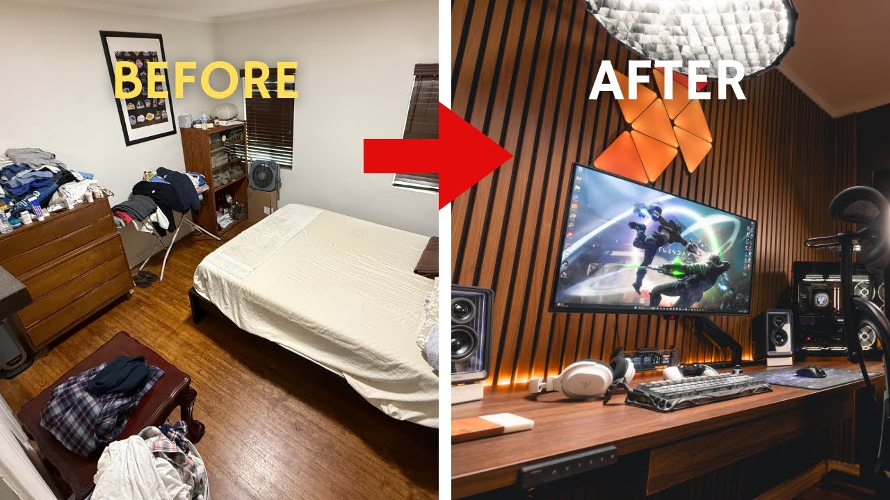 Transforming Old Bedroom Into Dream Room!