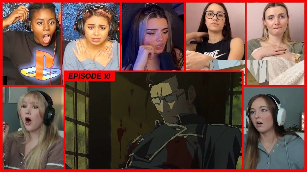 [GIRLS REACT] Envy kills Hughes | FMAB Ep 10 Girl Reaction Mashup