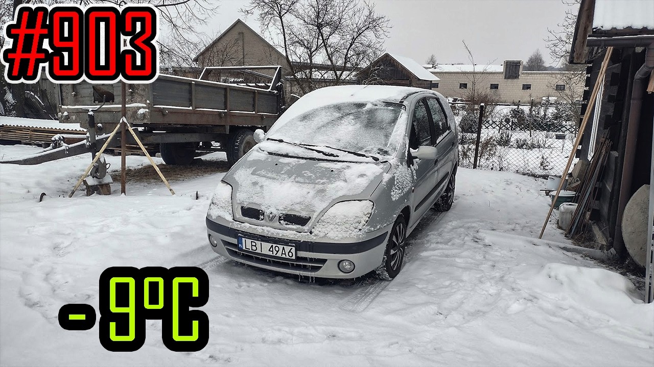 Wymieniłem świece żarowe w Renówce #903