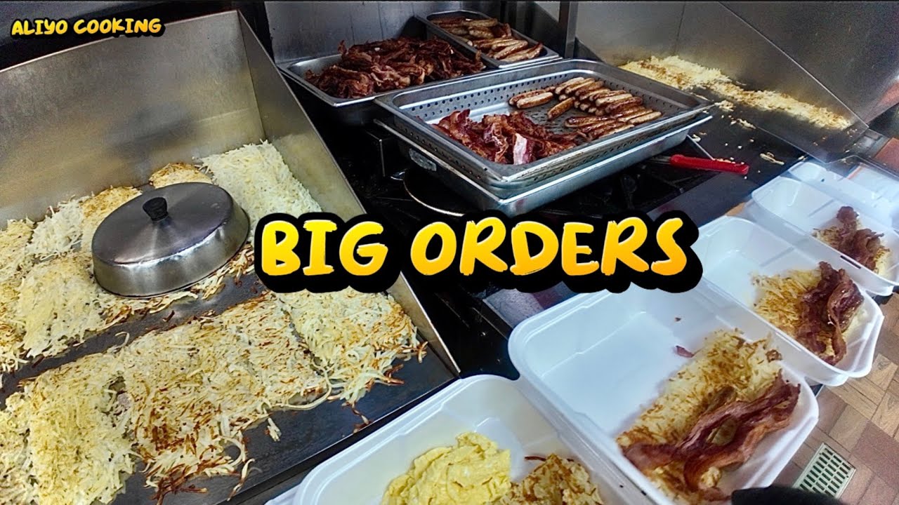 POV: Big Orders, Teamwork in the Kitchen 🍳🤝