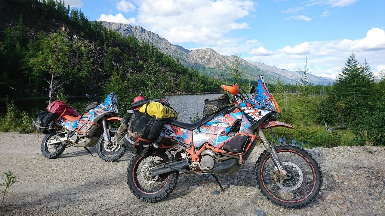 KTM 990/950 Adventure from Riga to Magadan in 66 days