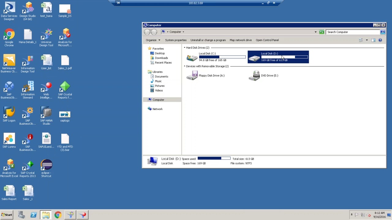 SAP Business Objects Universe - Information Design Tool