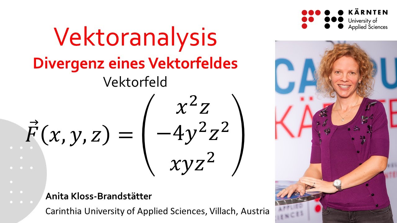 Vektoranalysis - Divergenz eines Vektorfeldes
