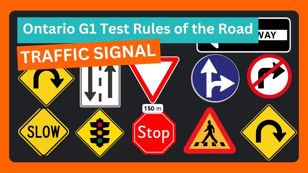 Ontario G1 Road Signs Practice Quiz: Can You Pass? | Driving Test 2025