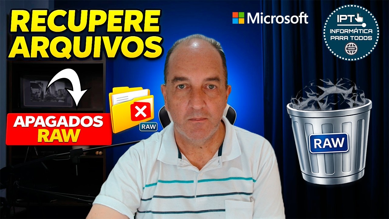 Recupere Seus Arquivos APAGADOS Mesmo em RAW !