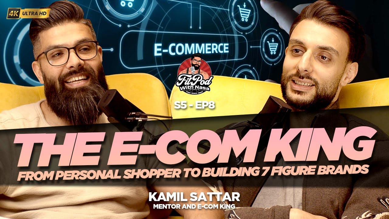 Sneaker Flips to 7 Figure Brands, Faith, Fitness & the Future of AI | Fitpod w/ Nasa | Kamil Sattar