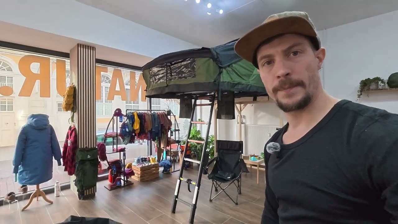 Arcta Viator Pro 160 Aufbau | Dachzelt Schritt für Schritt + eigene Konstruktion  Outdoor Store Born