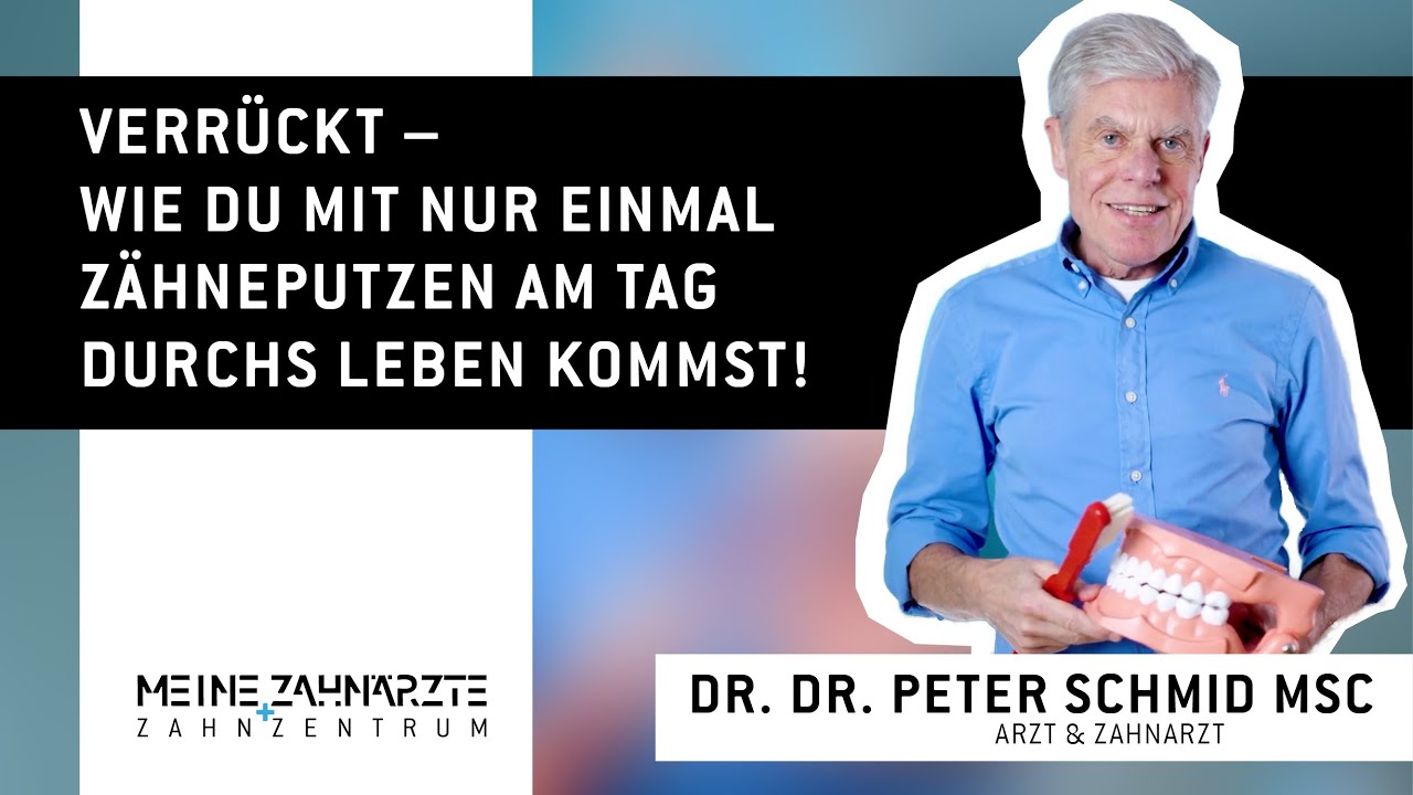 Einmal am Tag Zähne putzen reicht! Glaubst du nicht? Dann schau mal hier!