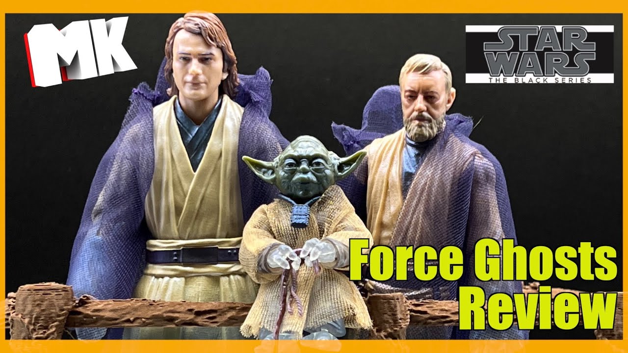 Star Wars The Black Series Force Ghost 3 Pack Review