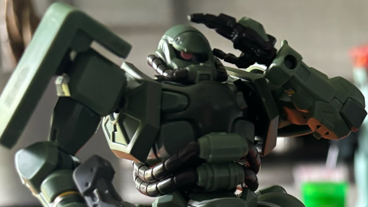 HG GQuuuuuux Zaku 2 unboxing!
