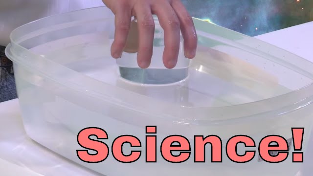 Science Trick - Keep Paper Dry Underwater