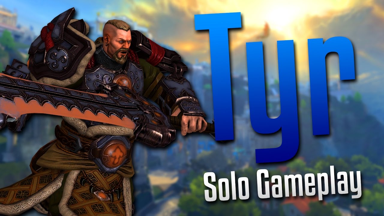 Smite: IMPOSSIBLE TO KILL!- Tyr Solo Gameplay