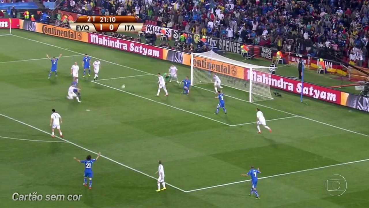 ITALIA 2 X 3 ESLOVÁQUIA COPA DO MUNDO 2010 (GLOBO HDTV 1080P) Melhores momentos!