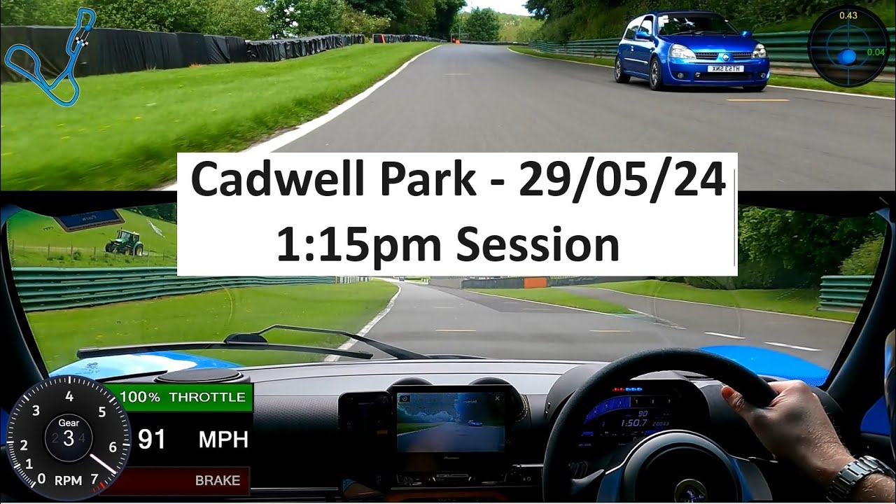 Cadwell Park 29/05/24 - Full 1:15pm session