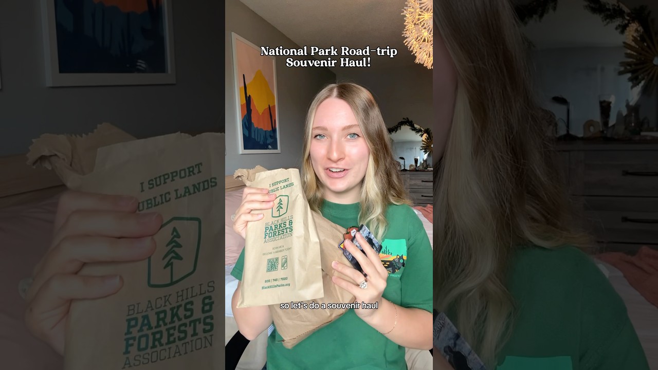 National Park Road-trip Souvenir Haul!! #travel #roadtrip #souvenir