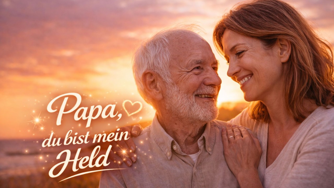 Papa du bist mein Held