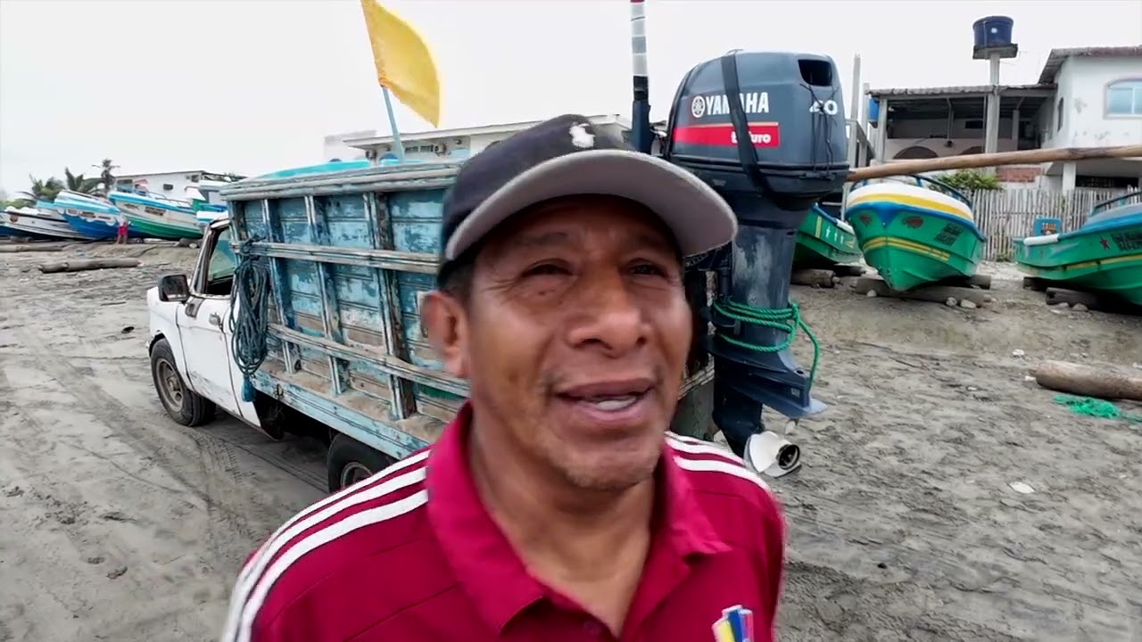 Los pescadores de Puerto Cayo tienen un secreto