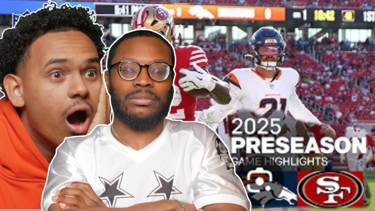 Denver Broncos vs. San Francisco 49ers Game Highlights | TRF Reaction