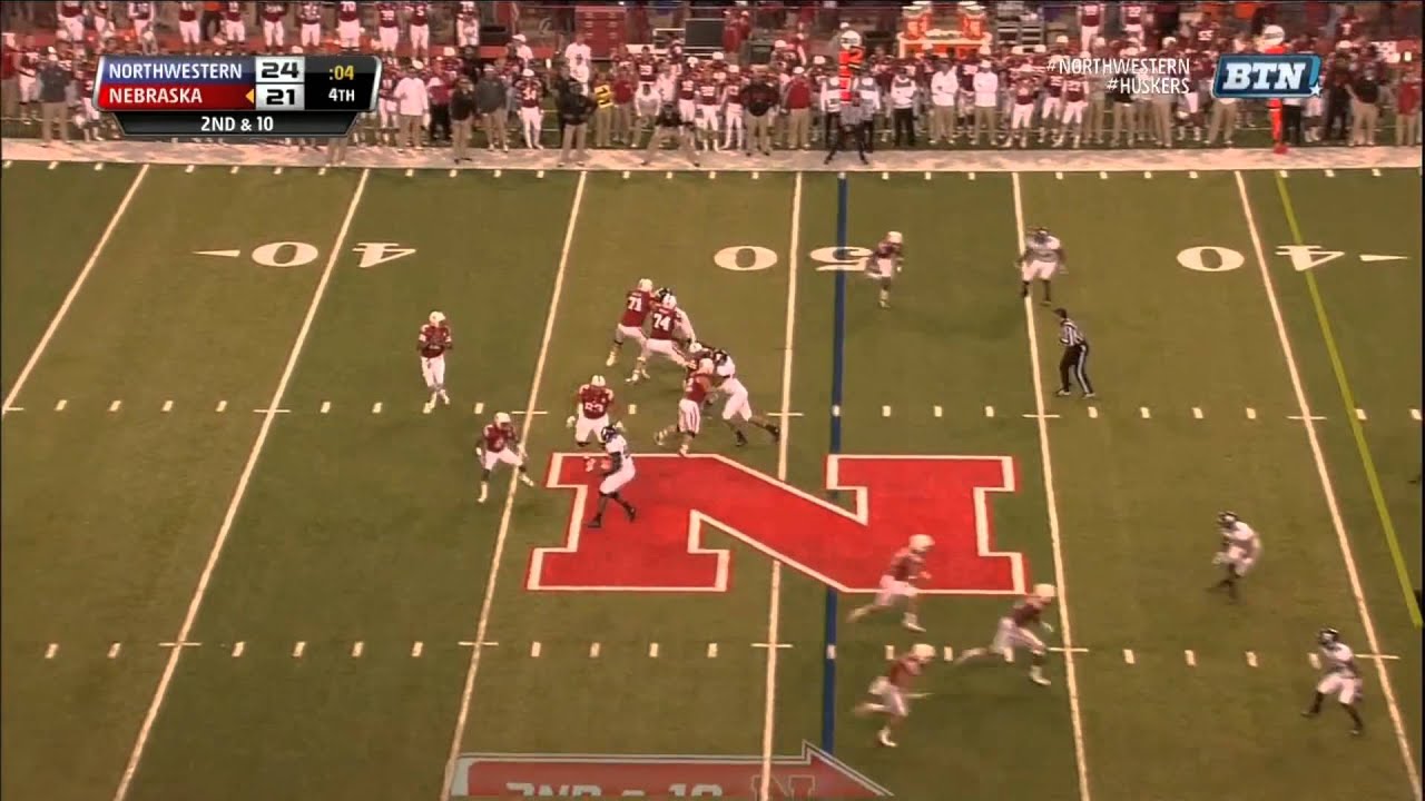 Nebraska Hail Mary vs Northwestern