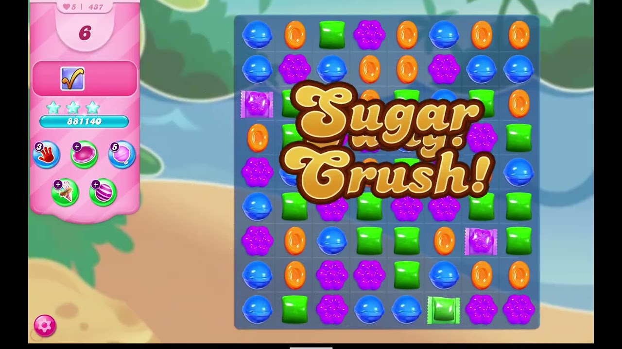 Candy Crush Saga Levels 436 to 439