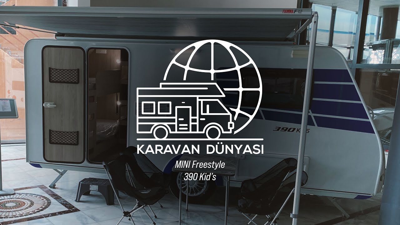 MINI Freestyle 390 Kid's Modeli Karavanın Ayrıntılı Tanıtımı - Karavan Dünyası