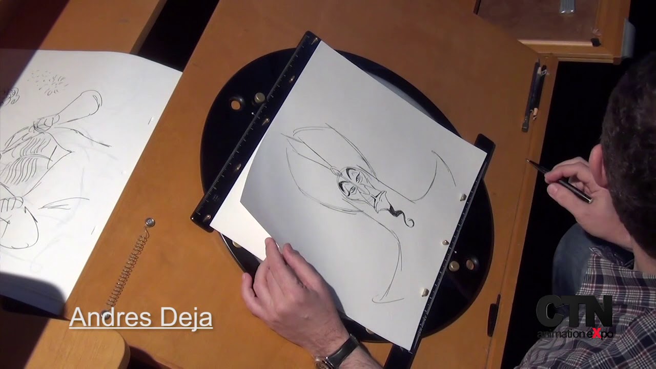 ANDRES DEJA  LIVE DRAWING