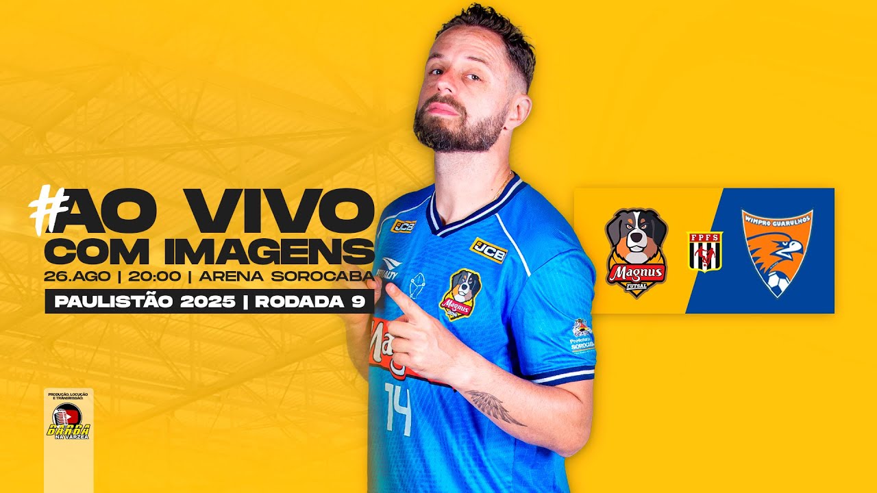 PAULISTÃO - MAGNUS X WIMPRO (AO VIVO COM IMAGENS)