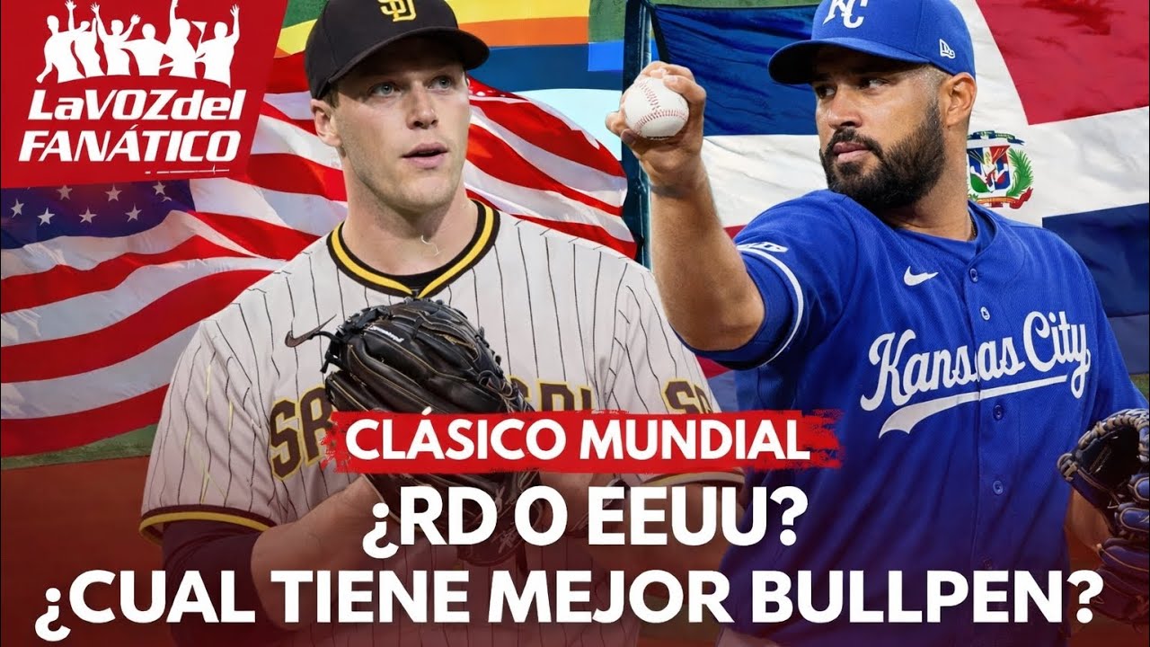 CLÁSICO MUNDIAL: RD Y EE.UU. CARA A CARA EN EL BULLPEN