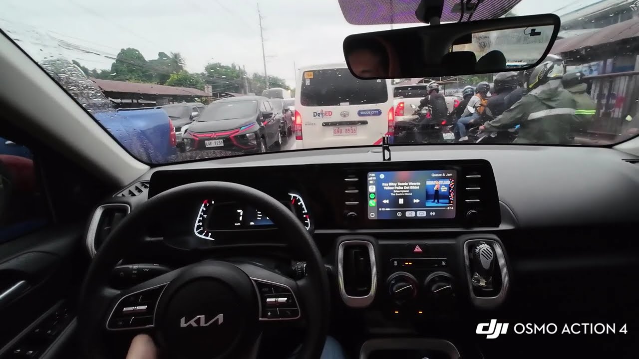 KIA SONET LX MT | POV Drive | Rainy Traffic
