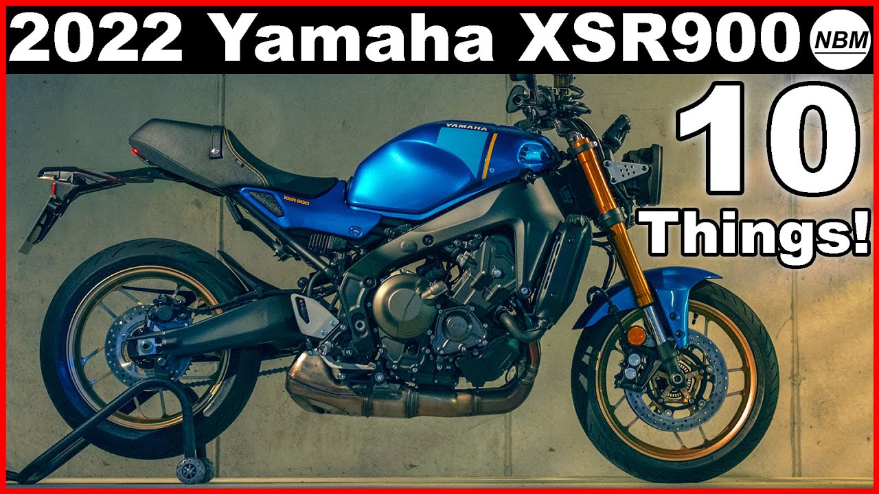 New 2022 Yamaha XSR900 Motorcycle Announced | 10 Things!