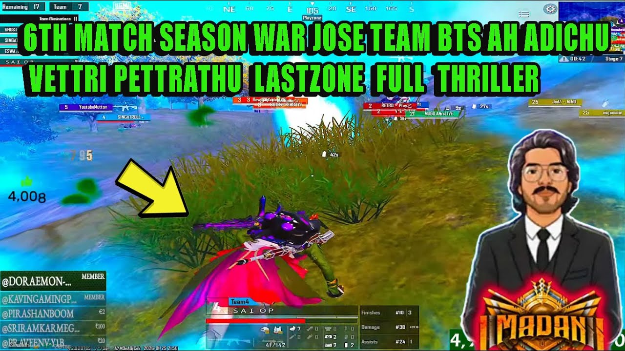 SEASON WAR MATCH-2 S-BTS SIMBA TEAM BTS ADICHU WIN PANITANGA SLOT-1 AVANGALUKU THAN WHAT AH MATCH