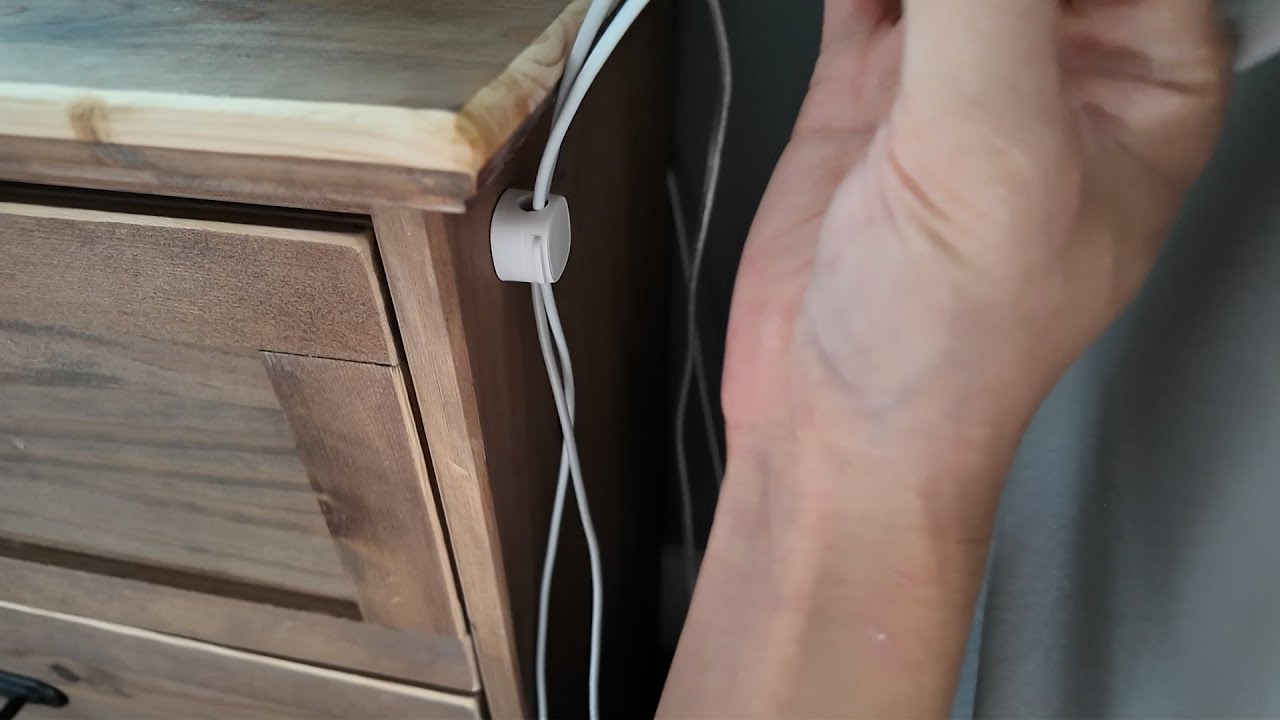 Magnetic Cord Organizer for Desk & Home | Tidy Up Your Cables Effortlessly!