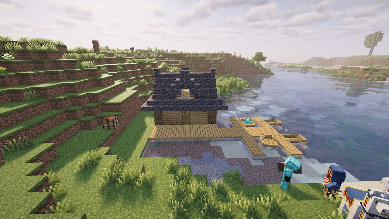 Minecraft Hardcore-#24 Ne facem pescari?