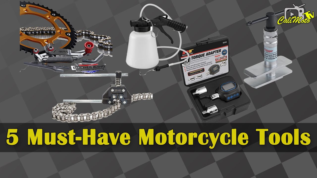 5 Must-Have Tools for your Motorcycle Garage