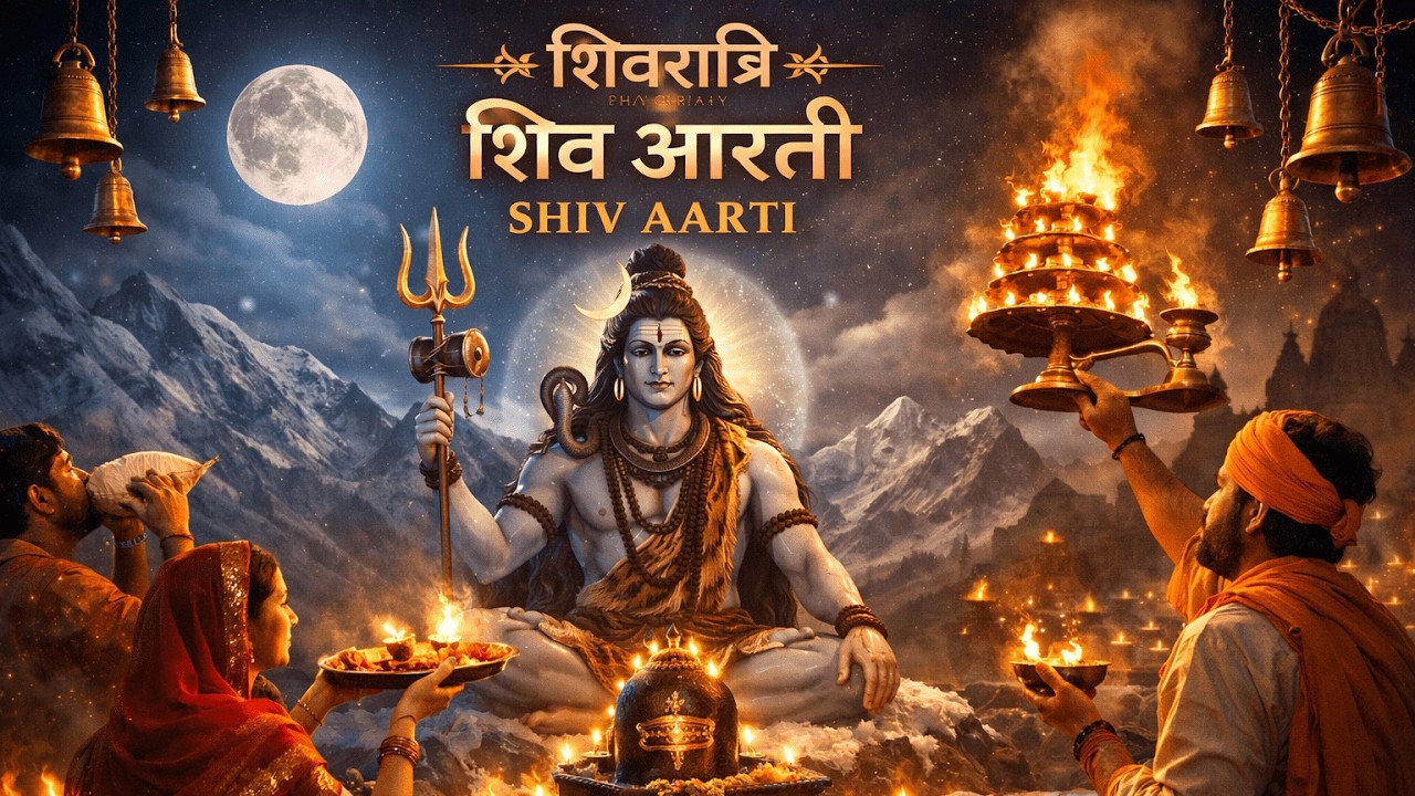 Shree Shiva Aarti | Om Jai Shiv Omkara | Maha Shivratri 2026 Special | ॐ जय शिव ओंकारा ||