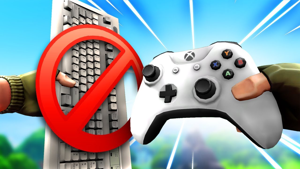 Playing controller for the first time on Fortnite