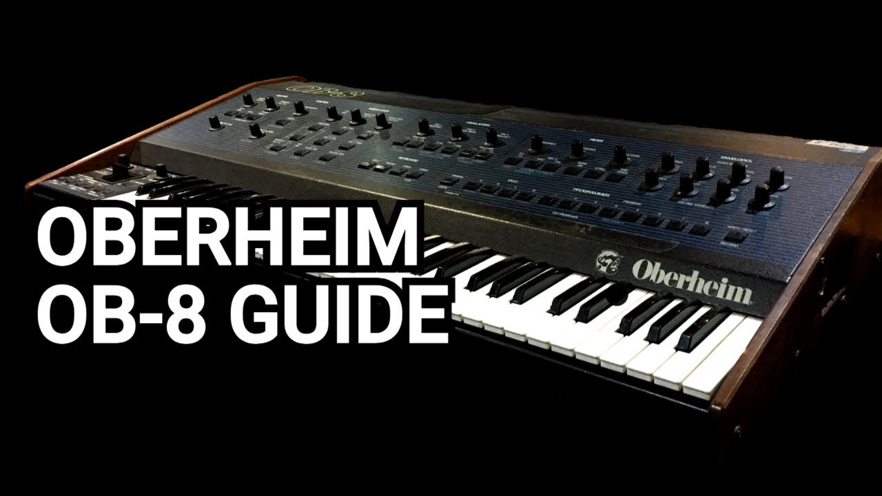 The Classic Oberheim OB-8 -  Basic Programming Tutorial - Updated